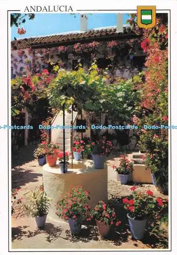 D292735 Andalusien. Ein andalusisch typischer Innenhof. Fisa. L. Dominguez