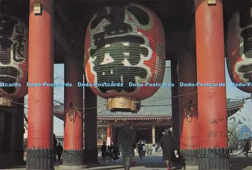 D297840 Asakusa. Senso Ji Tempel. Postkarte