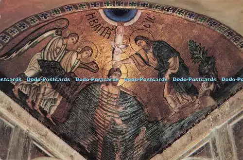 D297866 Die Taufe. Mosaik. Hannibal. E. Tzaferis