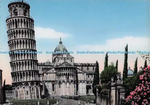 D297896 Pisa. Pendelturm und Apsis der Kathedrale. P.S. Stab Grafic Cesa