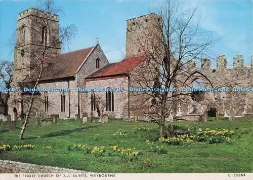 D297898 Weybourne. Die Prioratskirche Allerheiligen. Richter. C. 5286. X