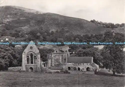 D292794 Denbighshire. Abtei Valle Crucis. Gesamtansicht von Westen. Krone