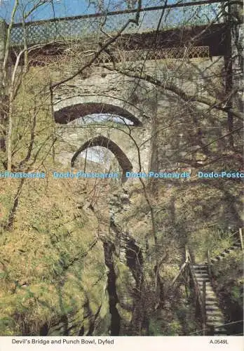 D292797 gefärbt. Teufelsbrücke und Bowle. E. T. W. Dennis. Scarborough