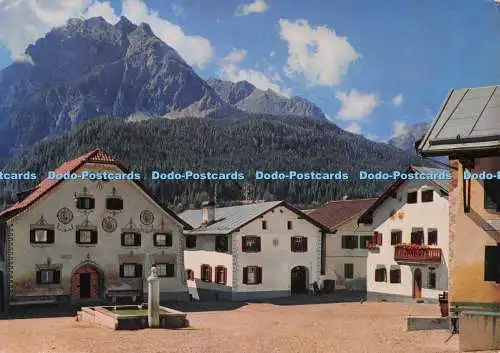 D298022 Suisse. Scuol Tarasp Vulpera 1250 m. Das Alpine Heilbad. Station Thermal