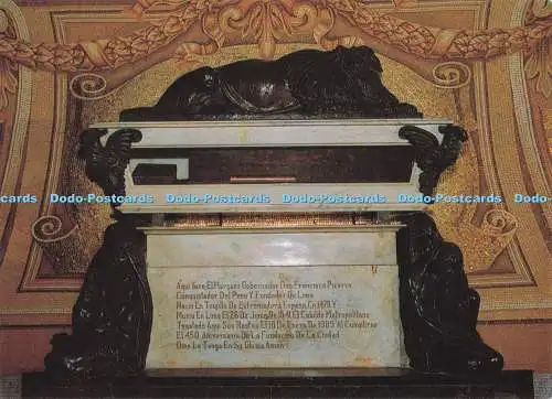 D298025 Peru. Lima. Kathedrale. Francisco Pizarro Grab. Peru Antiguo Dias Nr. 1