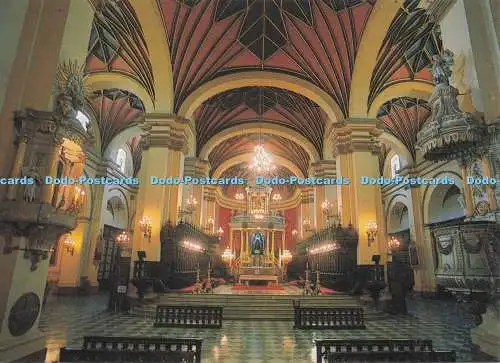 D298027 Peru. Lima. Kathedrale. Mittelschiff. Peru Antiguo Dias. Nr. 146. E. Ei