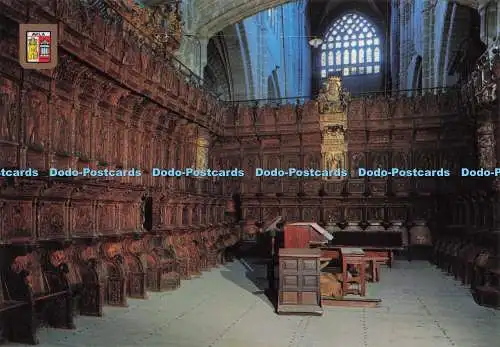 D298028 Avila. Chir der Kathedrale. Fisa I.G. Postales Escudo de Oro. Nr. 44.