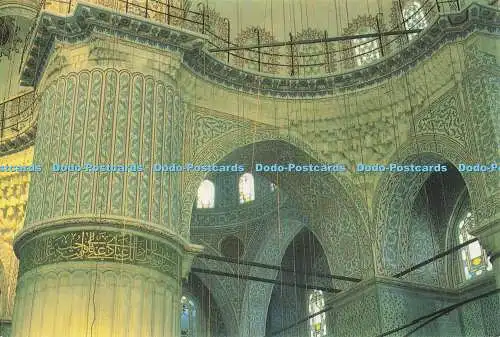 D298029 Istanbul. Türkei. Innenraum der Moschee. Tur Yay