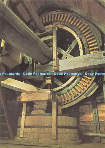 D295164 Stoke Heath nahe Bromsgrove. Worcestershire. Das Innere der Windmühle