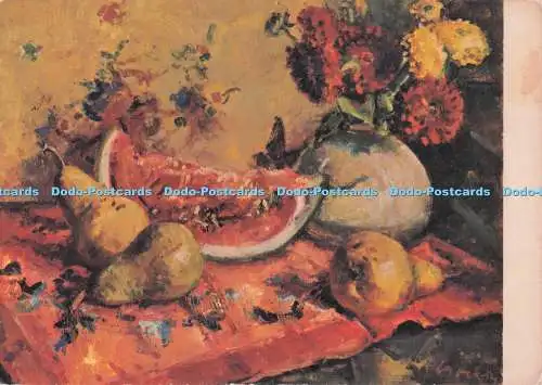 D298086 Melone und Birne. Dr. te Neues und Co. GmbH. Westdeutschland. Ludwig Bock.