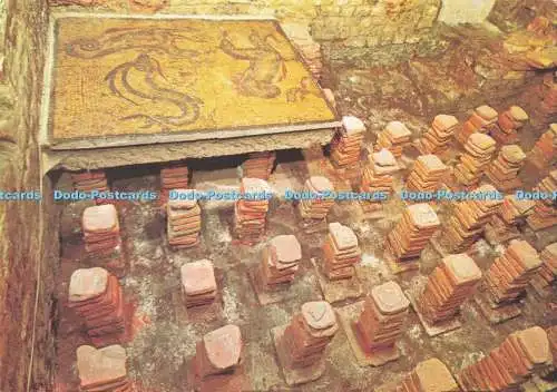 D295192 England. Bad. Der Hypocaust. Richter. C. 2175. X
