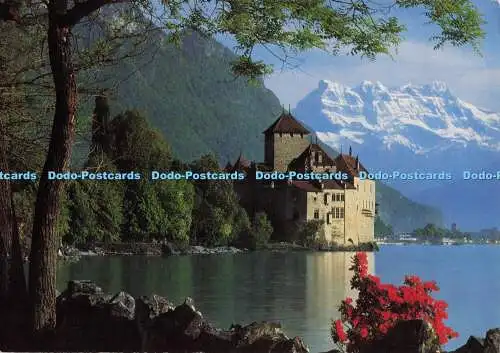 D298094 Montreux. Suisse. Chateau de Chillon et les Dents du Midi. Meier. Nr. 12