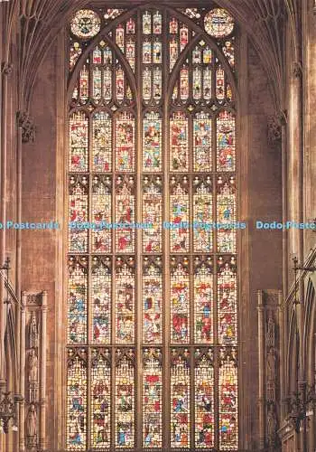 D295197 Bath Abbey. Das Ostfenster. Topische Presse. London. Gerald Newbery