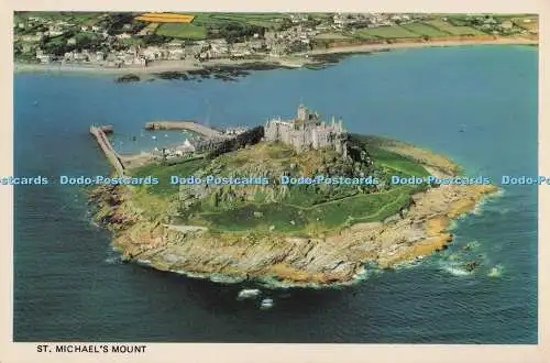 D298104 St. Michael Mount. Blick auf das Schloss. Airviews Ltd