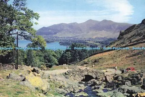 D292993 Cumberland. Skiddaw und Derwentwater. J. Arthur Dixon. Newport. I.W.En