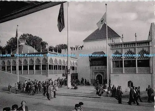 D298109 Pavillon du Maroc. Allgemeines Sehen. Ausstellung Bruxelles 1958. Nels. Ern.
