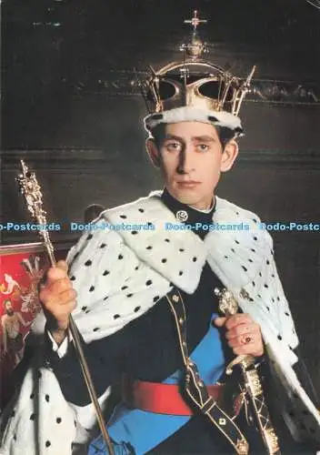 D295212 Caernarvon Castle. Investitur von H. R. H. Prince Charles. Prince of Wal