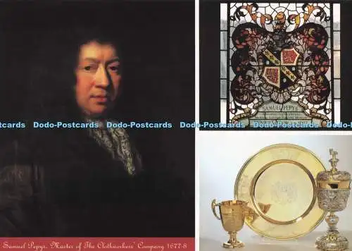 D293008 Clothworkers Hall in The City of London. Porträt von Samuel Pepys. John