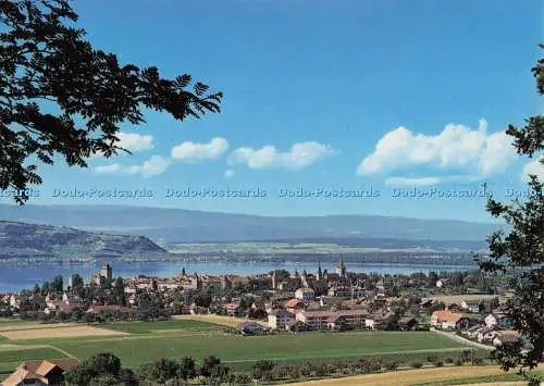 D298123 Morat. Blick auf die Stadt. Marcel Rouge. Nr. 34758. Lausanne