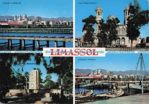 D298128 Limassol. Hafen. Direkt am Meer. Ayia Napa Kirche. Heldendenkmal. Mona Ltd.