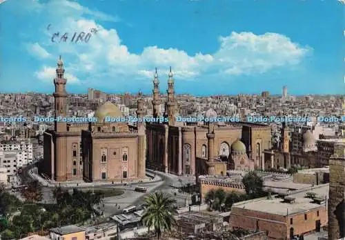 D298135 Kairo. Moschee von der Zitadelle aus gesehen. Dar El Kitab El Guedid. Nr. 630