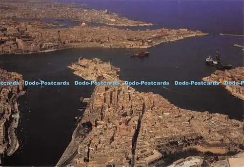 D298144 Malta. Valletta. The Grand Harbour. Promotion Services Ltd