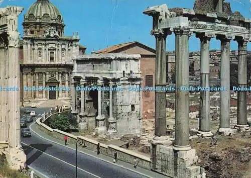 D298149 Roma. Forum Romanum. Bogen des Septiumus severus. Kodak Ektachrome. 1981
