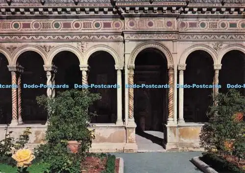 D298150 Roma. Basilika St. Paulu. Der Cosmatesque Kreuzgang. Vassalletto 13th ce
