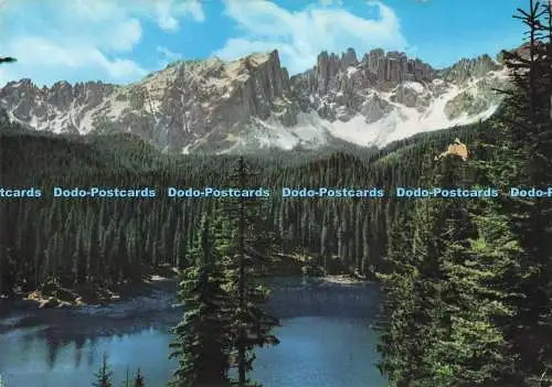 D293155 Dolomiti. Lago di Carezza. F. Lli. 1970