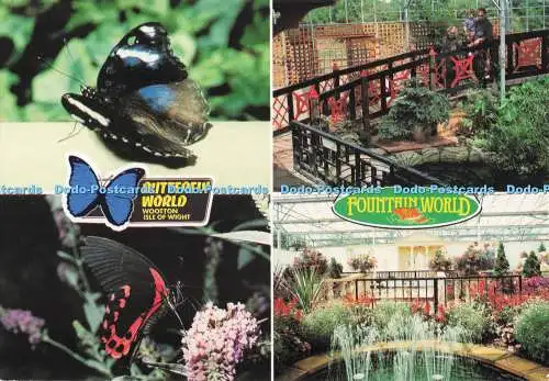 D295407 Fountain World. Schmetterlingswelt. Wootton Isle of Wight. Nahe. Jarrold. M