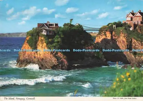 D293211 Cornwall. Newquay. Die Insel. John Hinde. D. Edel