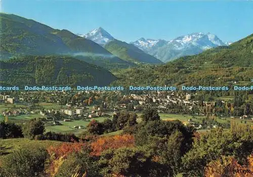 D293227 Argeles Gazost. Vue Generale et Pics du Midi d Arrens. d Artpyr