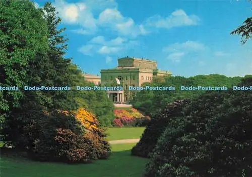 D295435 Essen. Villa Hugel. Postkarte