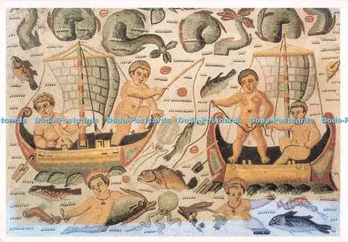 D293232 Triomphe de Neptune et Amphitrite. Art Romain. Konstantin. Algerie. Lou