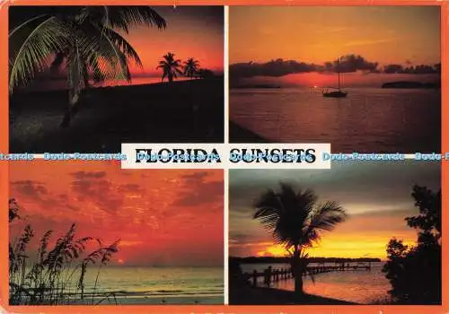 D295439 Florida Sonnenuntergänge. Seminolen-Souvenirs. 1989. Multi View