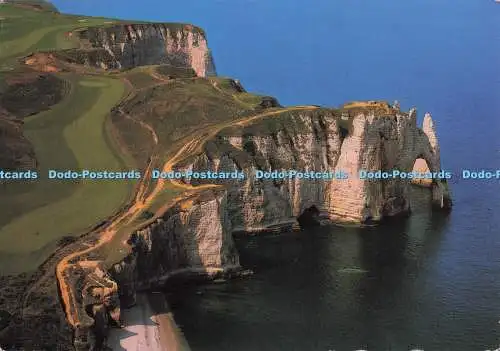 D298344 Etretat. La Porte d Aval. l Aiguille et la Manneporte. Artaud Freres. 19