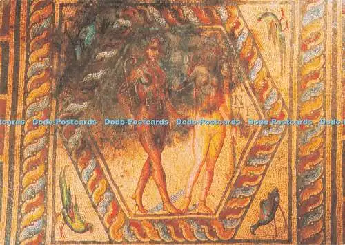 D293235 Dewnja. Das Mosaikmuseum. Satyr und Antiope. Septemvri