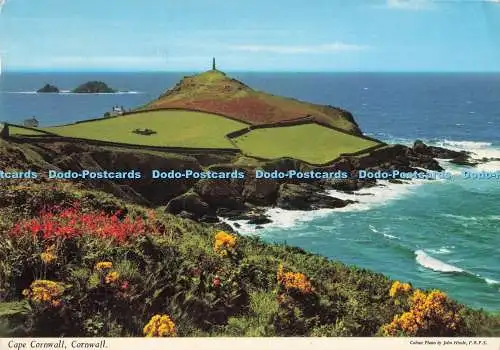 D295444 Cape Cornwall. Cornwall. John Hinde. 1974