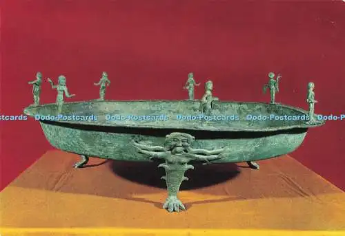 D293241 Museo Etrusco. Klausen. Bronzebecher. Giusti di S. Becocci