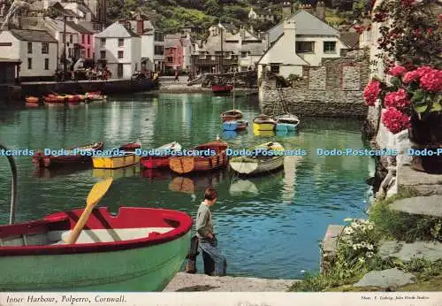 D298359 Cornwall. Polperro. Innenhafen. John Hinde Ltd. E. Ludwig. 1959