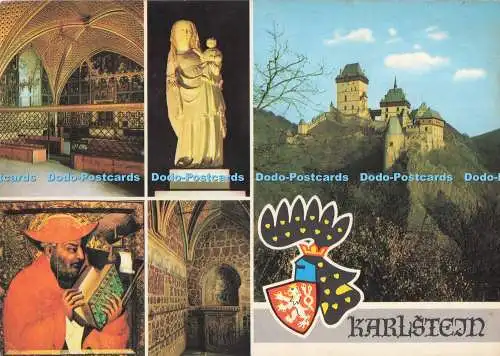 D293267 Karlstein. Interier Kaple sv. Krize. Pressefoto. J. Heppner. A. Paul. Mul