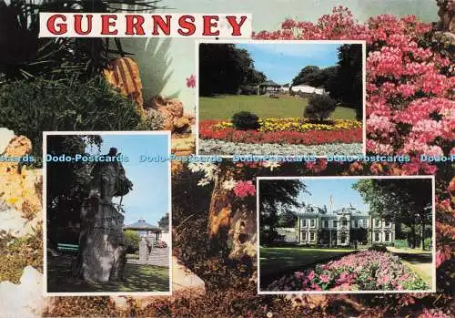 D295479 Guernsey. Victor Hugo Statue. A. und J. Großhandel. Multi View
