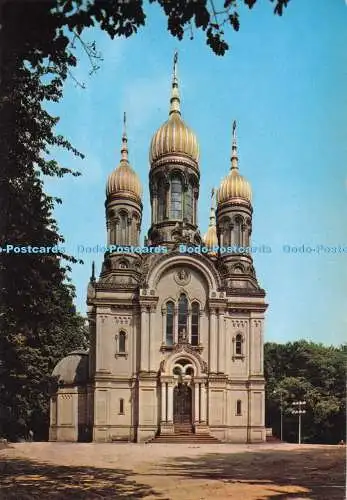 D293271 Wiesbaden. Griechische Kapelle auf dem Neroberg. Michel