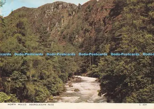D295481 Nordwales. Aberglaslyn Pass. Richter. C. 439. PM. Betws y Coed. Gwynedd
