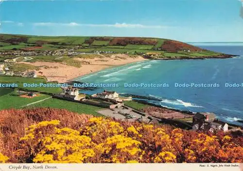 D295483 North Devon. Croyde Bay. John Hinde. E. Nagele. 1977