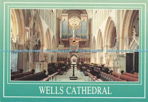 D293276 Wells Cathedral. The Quire mit Blick nach Westen. Fisa