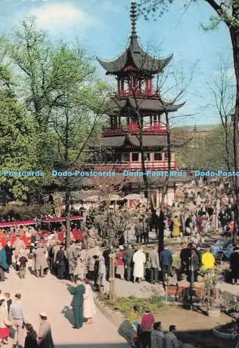 D293295 Tivoli. Der chinesische Turm. I. Chr. Olsen