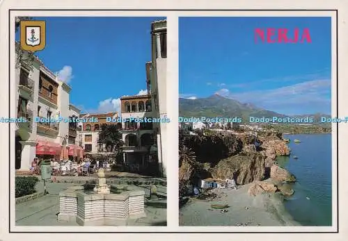 D298409 Nerja. Costa del Sol. Balcon Europa Square. Calahonda Beach. Fisa. Escud