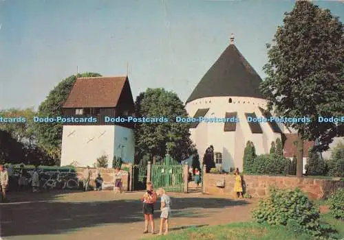 D293302 Bornholm. Osterlars Rundkirke. Rudolf Olsen