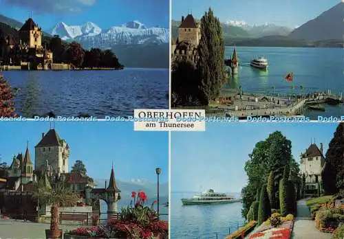 D298419 Oberhofen am Thunersee. Arthur Baur. Multi View